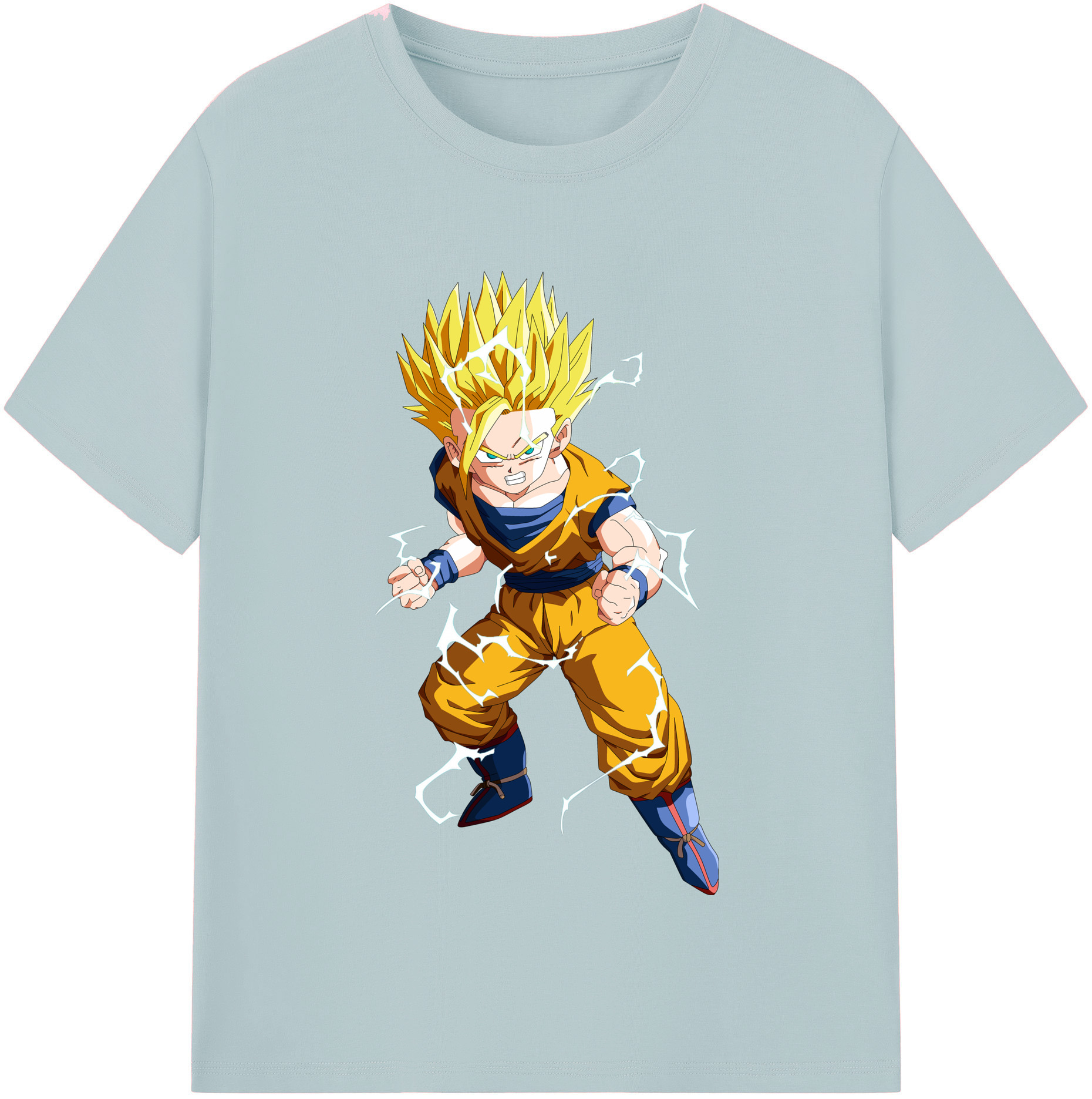 （画像用） ドラゴンボール 孫 悟飯（そんごはん）DRAGON BALL Son Gohan 綿100％半袖Tシャツ（フロントプリント）